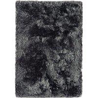 Asiatic Plush Shaggy Rug, 70 x 140cm - Slate, Grey