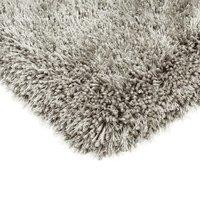 Asiatic Cascade Rug, 160 x 160cm - Silver, Silver