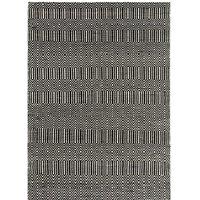 Asiatic Sloan Rug, 100 x 150cm - Black, Black