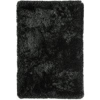 Asiatic Plush Shaggy Rug, 200 x 300cm - Black, Black