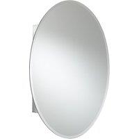 Croydex Orwell Single Door Oval Cabinet