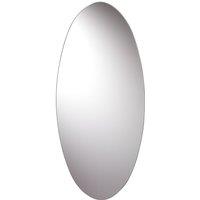 Croydex Belham Oval Mirror, Silver