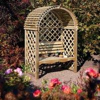 Rowlinson Victoria Garden Arbour, Brown