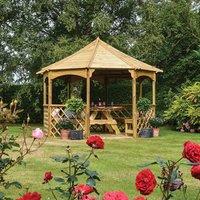 Rowlinson Buckingham Gazebo, Brown