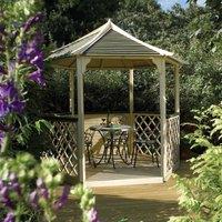 Rowlinson Gainsborough Gazebo, Brown