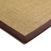 Asiatic Sisal Runner - 240 x 68cm Chocolate, Brown