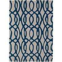 Asiatic Matrix Runner, 240 x 70cm - Blue, Blue