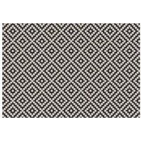 Asiatic Patio Rug, 150 x 80cm, Black