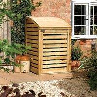 Rowlinson Single Bin Store, Brown