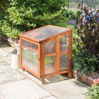 Rowlinson Hardwood Coldframe, Brown