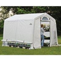 Shelter Logic ShelterLogic 8ftx8ft Greenhouse in a Box, White