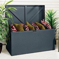 Rowlinson Metal Deck Box, Silver