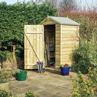 Rowlinson 4ftx3ft Oxford Shed, Brown