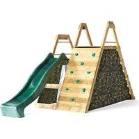 Plum Wooden Climbing Pyramid