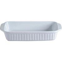 Mason Cash Classic Collection 30cm Rectangular Baking Dish - White