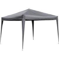 Charles Bentley Pop-Up Gazebo - Grey, Grey