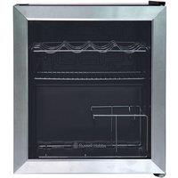 Russell Hobbs RHGWC3SS 47L Glass Door Drinks Cooler - Stainless Steel, Silver