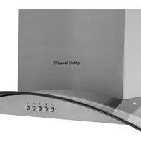 Russell Hobbs RHGCH901SS 90cm Chimney Cooker Hood, Silver