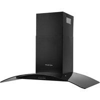 Russell Hobbs RHGCH901B 90cm Chimney CookerHood Glass/Black, Black