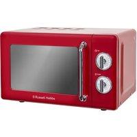 Russell Hobbs RHRETMM705R 17L Retro 700W Manual Microwave - Red