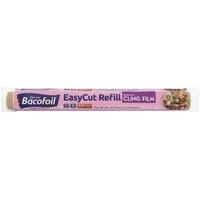 Bacofoil Easy-Cut Cling Film Refill - 60m, Clear