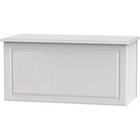 Ready Assembled Berryfield Blanket Box - White, White