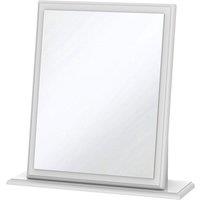 Ready Assembled Berryfield Dressing Table Mirror - White, White