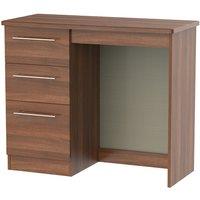 Ready Assembled Edina Dressing Table - Walnut, Brown