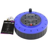 Daewoo 4 Gang 10m Cable Reel