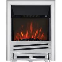 Focal Point Fires 2kW Mono LED Inset Electric Fire - Chrome, Silver