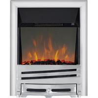 Focal Point Fires 2kW Mono LED Reflection Inset Electric Fire - Chrome, Silver