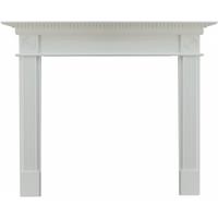 Focal Point Fires Woodthorpe Fire Surround - White, White