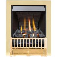 Focal Point Fires Farlam 3.2kW Slimline Radiant Gas Fire - Brass