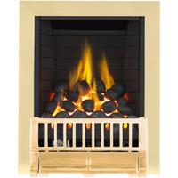 Focal Point Fires 3.5kW Farlam Full Depth Radiant Gas Fire - Brass, Gold