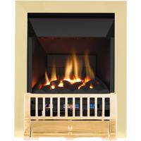 Focal Point Fires 4.1kW Farlam High Efficiency Gas Fire - Brass, Gold