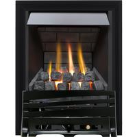 Focal Point Fires 3.2kW Mono Slimline Radiant Gas Fire - Black, Black