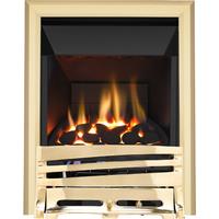 Focal Point Fires 4.1kW Mono High Efficiency Gas Fire - Brass, Gold