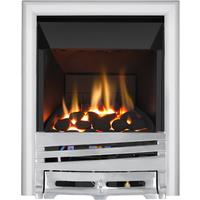 Focal Point Fires 4.1kW Mono High Efficiency Gas Fire - Chrome, Silver