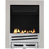 Focal Point Fires 2.3kW Mono Flueless Inset Gas Fire - Chrome