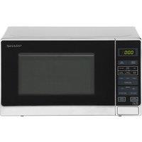 Sharp R272SLM 20L 800W Solo Microwave - Silver