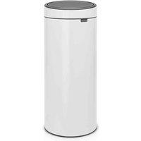 Brabantia 30L Touch Bin - White, White