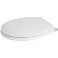 Croydex Como Flexi-Fix Toilet Seat, White