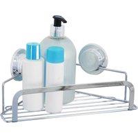 Croydex Stick 'n' Lock Bathroom Corner Basket