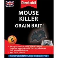 Rentokil Mouse Killer Grain Bait Sachets - 5 Pack