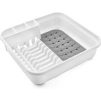 Addis Dish Drainer - White and Grey
