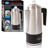 Quest 35200 1.8L Electric Coffee Percolator - S/Steel