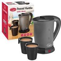 Quest 35690 0.5L Travel Kettle - Black, Black