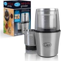Quest 34170 Wet and Dry 200W Grinder - Black/Silver