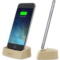 Mophie Desktop Dock Lighting Charger for iPhones - Gold
