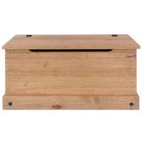 Core Products Halea Pine Storage Trunk, Brown